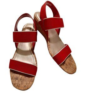 🔥Comfortable Summer Wedge Sandals by Coach & Four Sz. 7.5